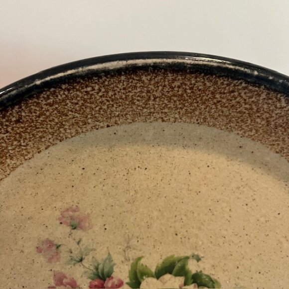 Monroe Salt Works Pembroke Flower Floral 11" Dinner Plate - Picture 3 of 7